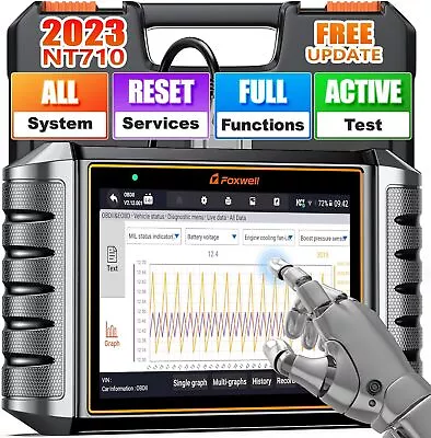 FOXWELL NT710 Bidirectional Diagnostic Scanner OBD2 Scan Tool For Mercedes Benz • $249