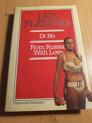 $12 • Buy DR NO - FROM RUSSIA WITH LOVE - Ian Fleming - James Bond Hardcover Volume 1984