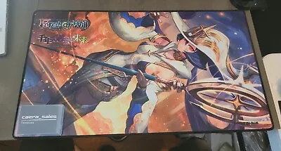 Force Of Will TCG Playmat Prerelease Millenia Of Ages Zero Flashing Mage 12 X 24 • $68.37