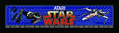 Star Wars Atari Arcade Marquee For Reproduction Header/Backlit Sign • $15.75