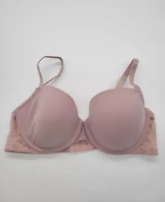 La Senza Pink Lightly Lined Underwire Balconette Bra Size 34D • $13.26