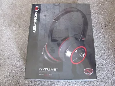 New Monster N-Tune High Performance Headphones With/avec ControlTalk 128893-00 • $69.98