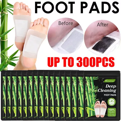 300PCS Detox Foot Patches Pads Body Toxins Feet Slimming Deep Cleansing Herbal • $12.75