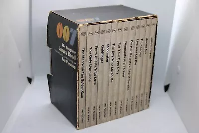 Signet Ian Fleming 007 The Complete James Bond Set 13 Book Box Only No Books Vg • $52