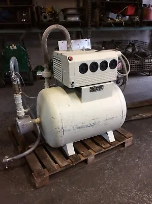 $1750 • Buy Busch Vacuum Pump With Tanks Casters 