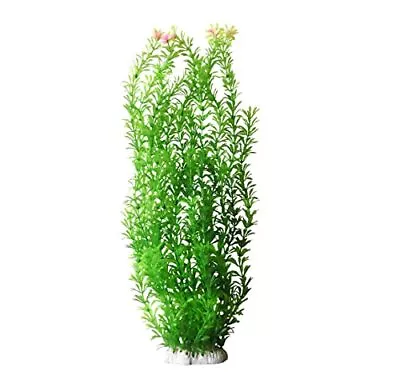 $11.47 • Buy Artificial Aquarium Plastic Plants 22 Inch Tall Large Fake Plants For Fish Tank