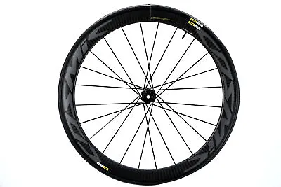 Mavic Cosmic Pro Carbon Front Wheel 700c Clincher 12 X 100mm TA 24H Disc • $389.95