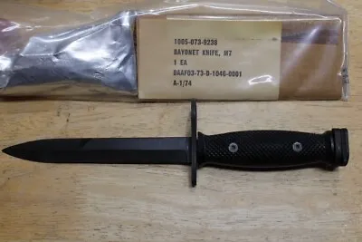 US Military Issue Vietnam Era  Imperial Rifle Bayonet Knife New NOS • $109.95