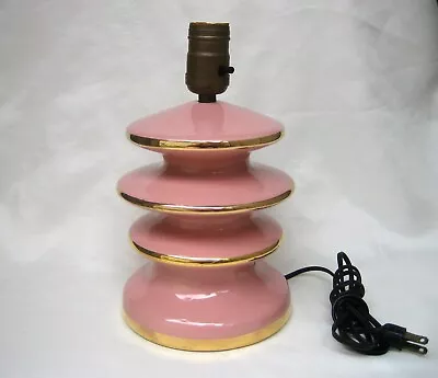 Vintage Mid Century Modern American Art Pottery Table Lamp • $74.40