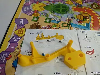 MOUSE TRAP BASE A #1 Replacement GAME PIECES PARTS Mousetrap Yellow • $1.99