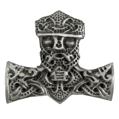 Pewter Mammen Thors Hammer Pendant - Dryad Design Norse Viking God Asatru Pagan • $24.99
