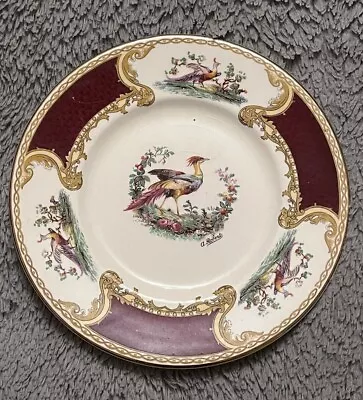 Vintage Myott Staffordshire Chelsea Bird Red Side Tea Bread & Butter Plate 7  • £6