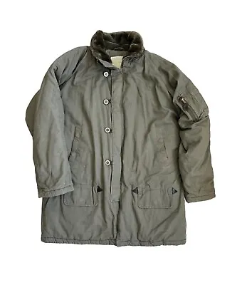 USAF Military Uniform Parka Extreme Cold Weather Type N-38 Medium Sage Green • $80