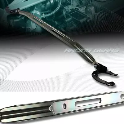 Gunmetal T-6061 Cnc Aluminum Front Upper Strut Bar  Fit 01-05 Honda Civic 2/4dr • $55.95