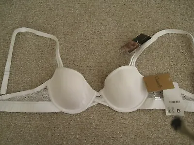 New 30B Chantelle Mademoiselle Memory Foam Bra 1152 White • £5.99