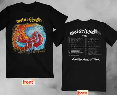 Perfect Motorhead 1983 Tour Another Vintage Tee T-Shirt Black Double Side • $12.99
