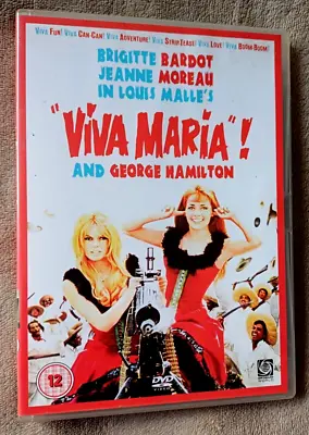 VIVA MARIA (1965) Brigitte Bardot Louis Malle Film. Region 2 Uk DVD EXCEL CON • £19.99