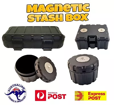 Magnetic Stash Safe Magnet Box Money Storage Secret Key Hidden GPS Compartment • $13.57