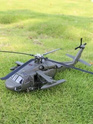 $18 • Buy 1:64 US Army UH-60 Black Hawk Utility Helicopter Alloy Aircraft Model American