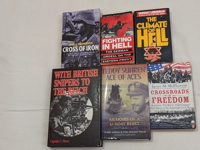 £1.99 • Buy Collection Of War Books, WW2, U Boats, American Civil War, British Snipers...