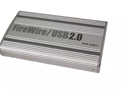 PHR-250CC FireWire USB 2.0 Portable Hard Drive With Hitachi Apple HDD 80GB 2.5in • $69.99