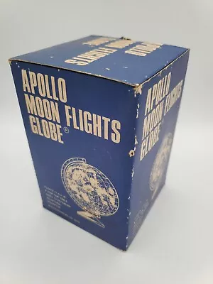 Vintage 1970 Apollo Moon Flights Globe With Flight Time Schedule - NEW IN BOX • $69.99