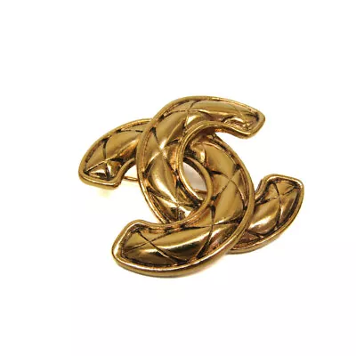 Chanel Metal Brooch Gold FVGZ000441 • $1047