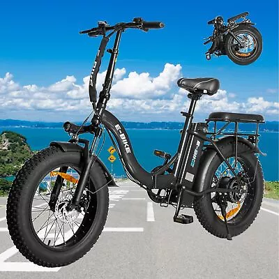 E-bike 20  500W 36V Electric Folding Bike Mountain Bicycle Fat Tire City Ebike • $704.99