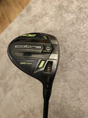 Cobra King Radspeed Big Tour #3 Wood / 14.5 Degree / Stiff Flex Motore X F1 7s • £85