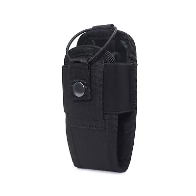 Tactical MOLLE Radio Pouch Universal Walkie Talkie Holster For Duty Belt Police • $8.99