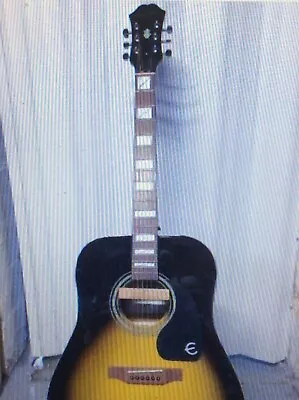 SALE! Epiphone PR-150 Acoustic-Electric Guitar With Gig Bag  Excellent Condition • $199