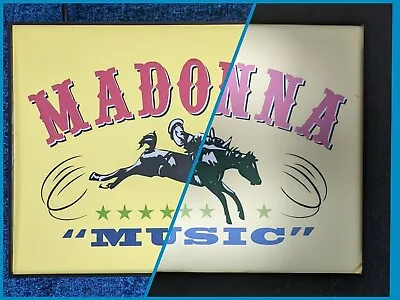 Madonna Music Album Light Up Promo Lamp Display (used & Still Working) Rare • $1450