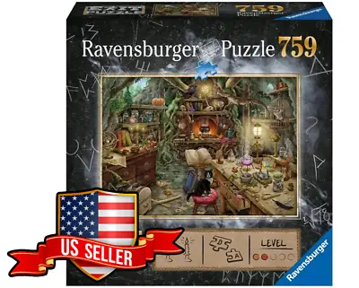 NEW & SEALED Ravensburger 19952 Exit Puzzle Witch’s Kitchen 759Pc Mystery Jigsaw • $29.95