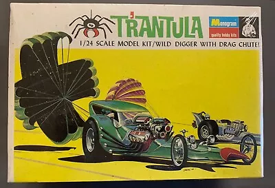 1998 Kit 1:24 Scale T'rantula Wild Digger With Drag Shute Monogram   PC190 • $25