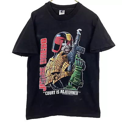 Vintage Judge Dredd Gem T-Shirt Large Black 90s 1995 Comic Made Usa • $110.49