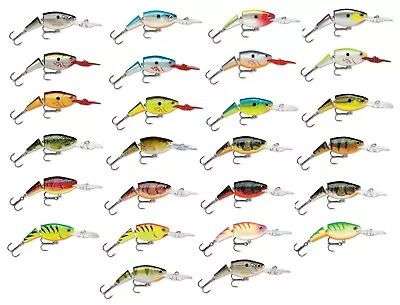 $11.98 • Buy Rapala JSR07 Jointed Shad Rap 2 3/4 Inch Deep Jointed Crankbait Fishing Lure