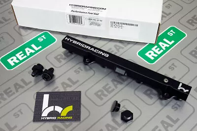 Hybrid Racing  Honda Acura Universal K-Series Swap Fuel Rail Black 6 AN Fittings • $174.79