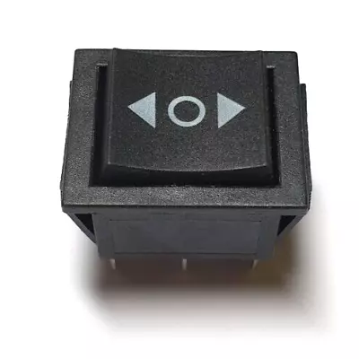 Black On/Off/On Momentary Large Rocker Switch  - 6 Pin / 3 Position - Free P&P • £2.89