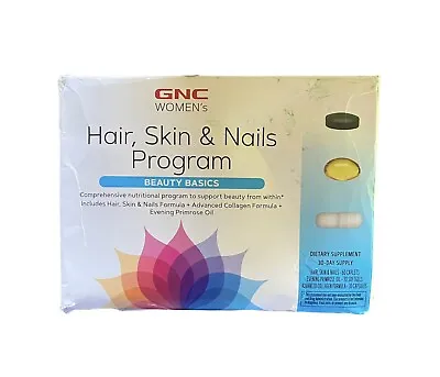 GNC Women's Vitapak Program 30 Day Supply + Hair Skin & Nails Exp. 02/24 • $27.95