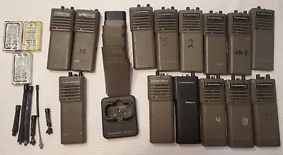 14x RARE Vtg Motorola HT10/P50 Portable Radio Handheld Walkie Talkie Early Model • $200