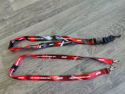 Two New Official Las Vegas Grand Prix F1 Lanyard Formula 1 Heineken 2023 • $42.99