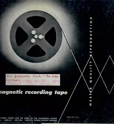 Master Quality Reproductions 7 Inch Magnetic Recording Tape 1.5 Mil Mylar 1200 • $9.95