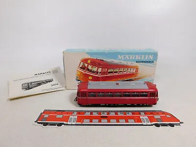 DT272-1# Märklin H0 AC 3016 Railbus 2. Class DB 800 95 9190 Box • £81.82