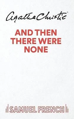 £12.52 • Buy And Then There Were None Play Acting Edition S, Ag