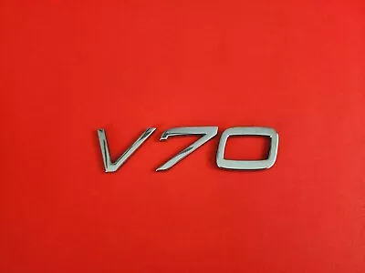 2001-2007 Volvo V70 Rear Trunk Lid Chrome Emblem Badge Symbol Sign Logo Oem 2004 • $12