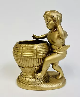 Vintage Rossini Gold Cherub Bud Vase Crafted In Japan • $15.50