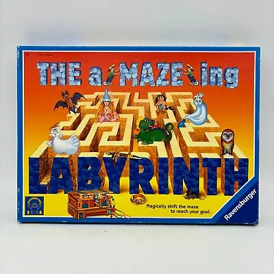 The Amazing Labyrinth Maze Game COMPLETE Ravensburger 2002 Family Kids Fun • $16.99