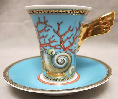 Rosenthal – Versace – “Les Tresors De La Mer” Cup & Saucer • $200