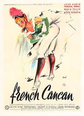 FRENCH CAN CAN Movie POSTER 11x17 French Jean Gabin Francoise Arnoul Maria Felix • $9.98