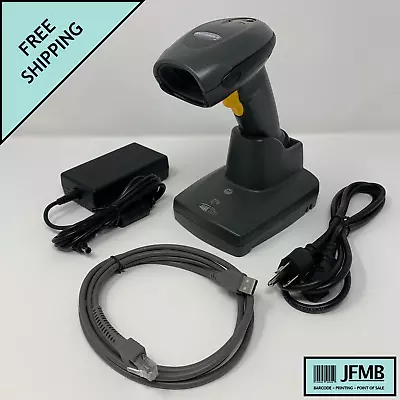 DS6878 Motorola Barcode Scanner Wireless USB 2D Laser + NEW BATTERY Zebra Symbol • $79.99